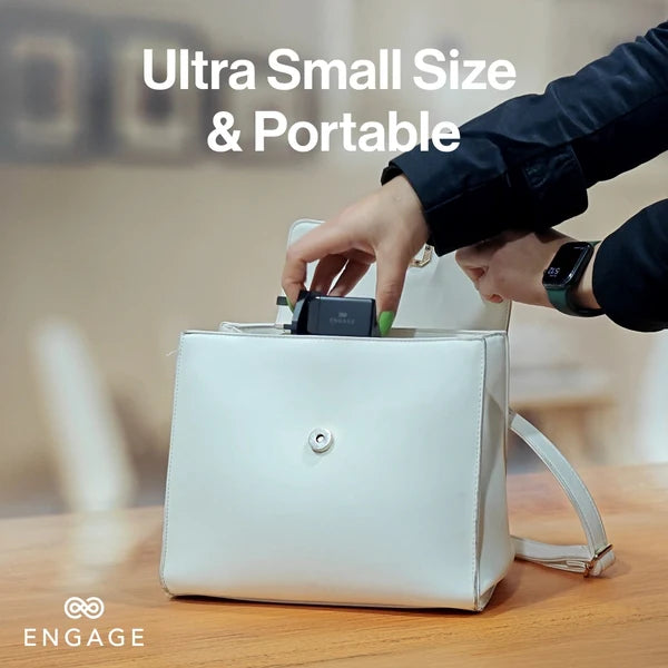 Engage, Dual Port Power Adapter (48W) with Interchangeable UK/EU Plug
