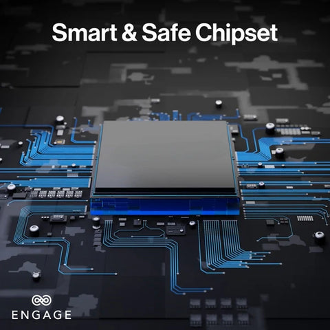 Engage, Dual Port Power Adapter (48W) with Interchangeable UK/EU Plug