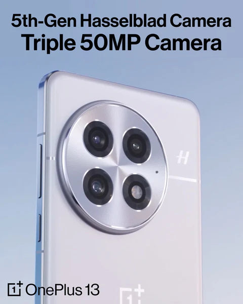 OnePlus 13 5G – 6.82-inch 120Hz ProXDR Display, 16GB RAM, 512GB Storage, Snapdragon 8 Elite, 100W Fast Charging