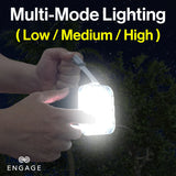 إنجايج، محطة طاقة صغيرة – 40000 مللي أمبير، 154 واط ساعة، USB-C بقدرة 100 واط PD، شحن سريع متعدد المنافذ