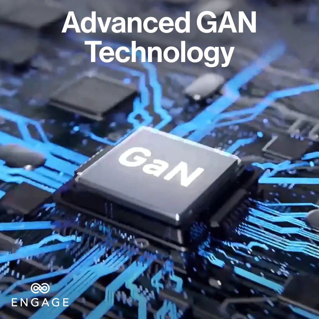 Engage, Power Bank (25000 mAh) – Dual Wireless Charging, 3 USB-C, 1 USB-A