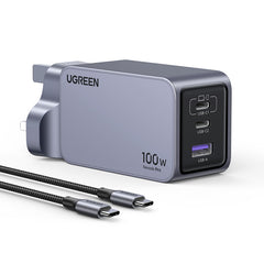 UGREEN Nexode Pro 100W 3-Port GaN Fast Charger Set UK25875