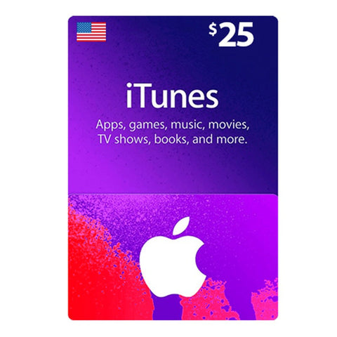 iTunes Gift Card - $ 25  [USA]