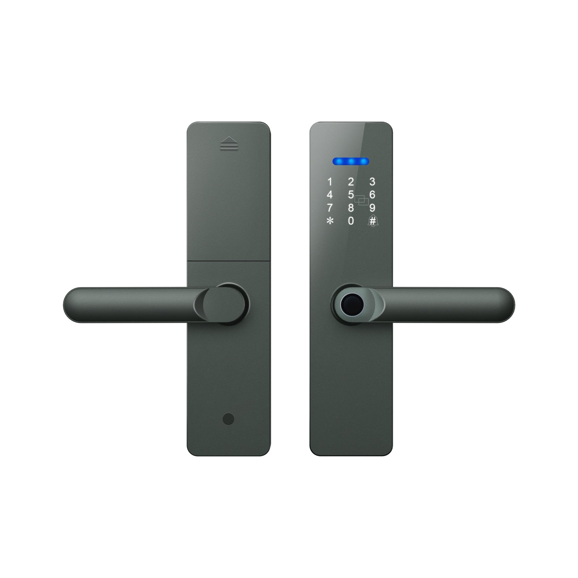 غوبيتا N003، قفل ذكي واي فاي TUYA للأبواب الخشبية مع بصمة الإصبع وRFID ورمز المرور