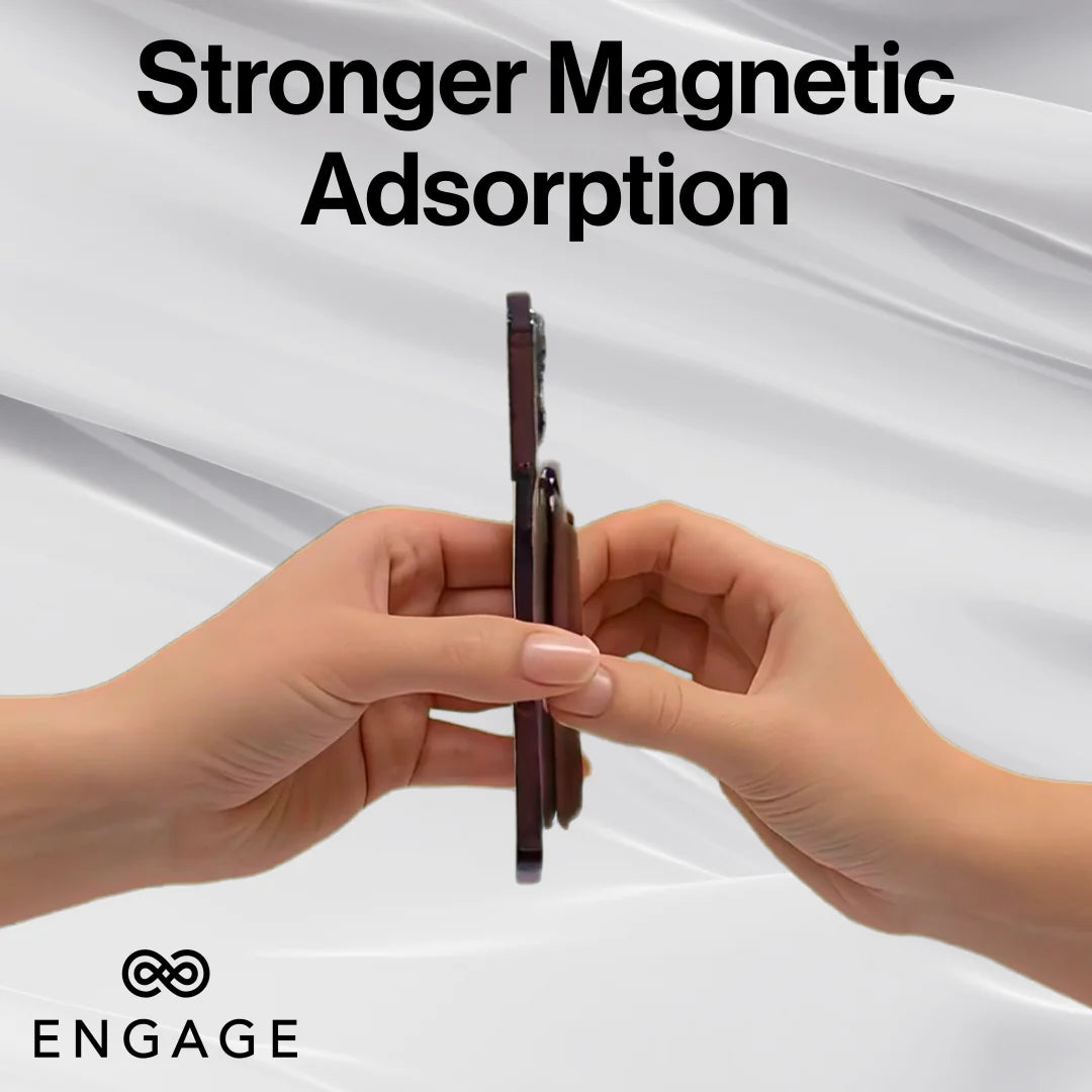 Engage, MagSafe Fold Wallet Multiple Card Holder/Stand Feature