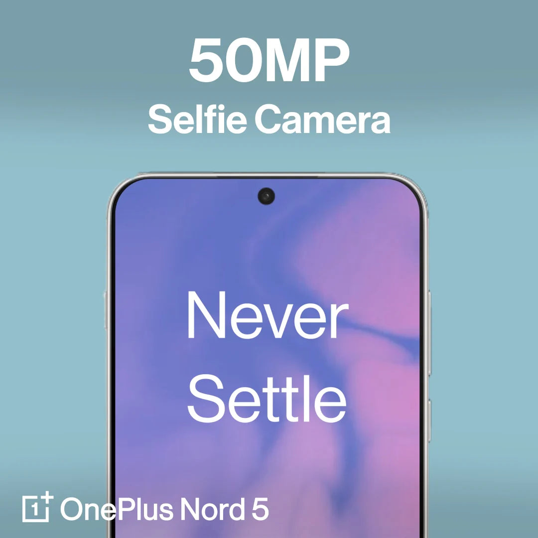 OnePlus Nord 5 5G – 6.83-inch 144Hz Swift AMOLED, 12GB RAM, 512GB Storage, Snapdragon 8s Gen 3, 80W Fast Charging