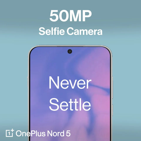 OnePlus Nord 5 5G – 6.83-inch 144Hz Swift AMOLED, 12GB RAM, 512GB Storage, Snapdragon 8s Gen 3, 80W Fast Charging