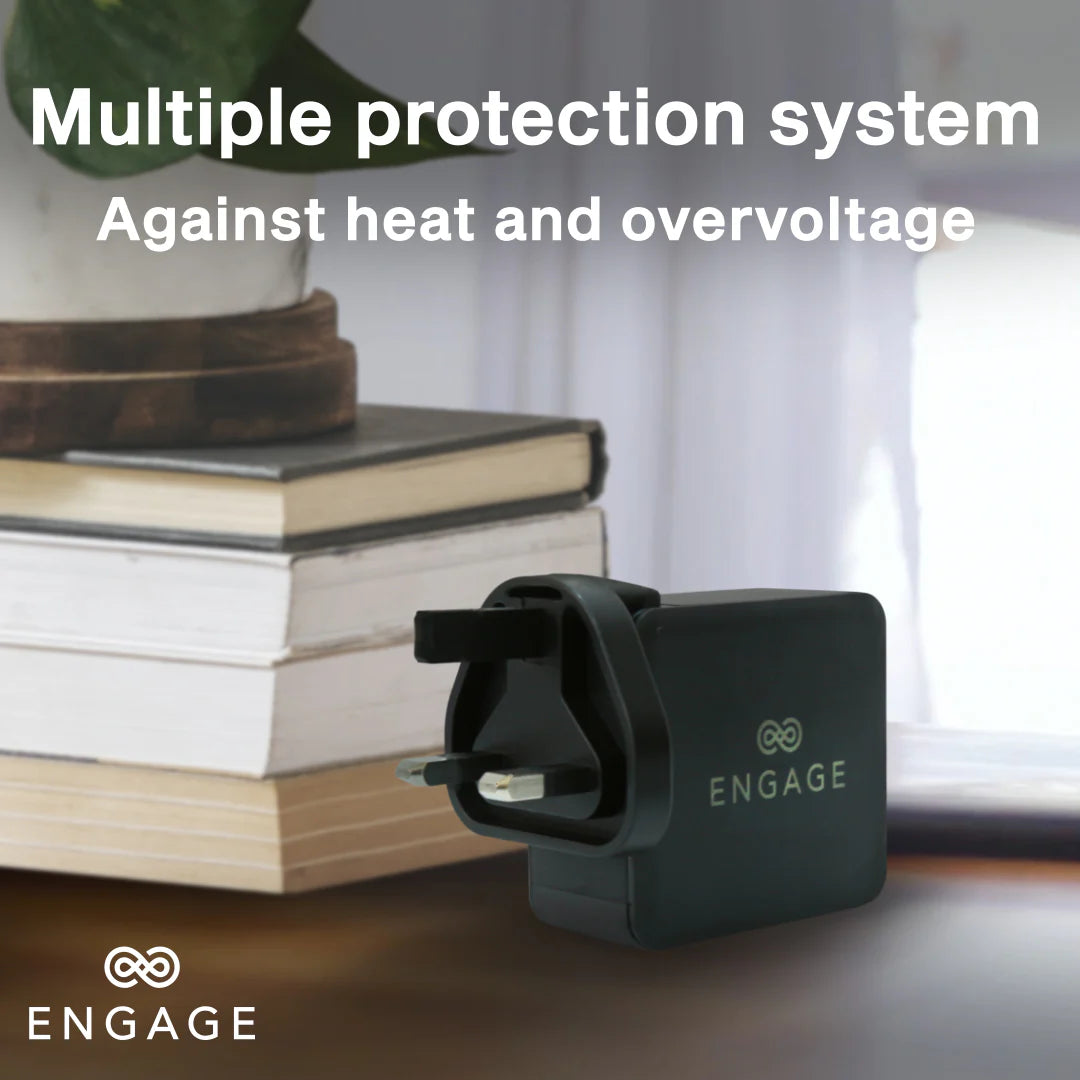 Engage, Charger/Adapter (65W) with GaN Technology