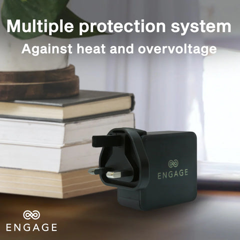 Engage, Charger/Adapter (65W) with GaN Technology