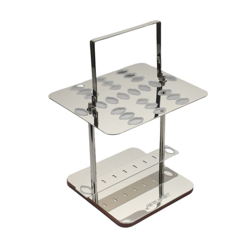 Arshia TM1401S-3481, 26-Piece Silver Cutlery Set With Stand – Premium Stainless Steel