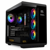 تجميعة كمبيوتر ألعاب قيمنق (Intel Core i5-14400F, RTX 5060 Ti) – رام 16 جيجابايت DDR5، هارد 1 تيرا بايت NVMe SSD، مع نظام Windows 11 Pro