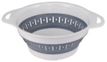 Plast Art  Foldable Round Strainer with Handle 25.5*9.5cm