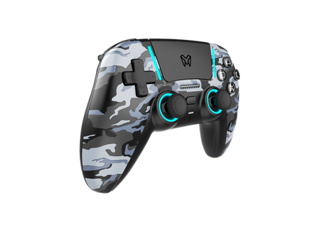 EMG Artic Clicky Camo P506 Wireless Gaming Controller for PS5, PC, Android and IOS
