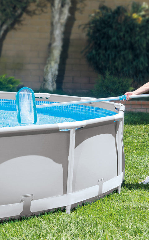 Intex Deluxe Pool Maintenance Kit 28003 – Vacuum, Skimmer Net & Telescoping Pole
