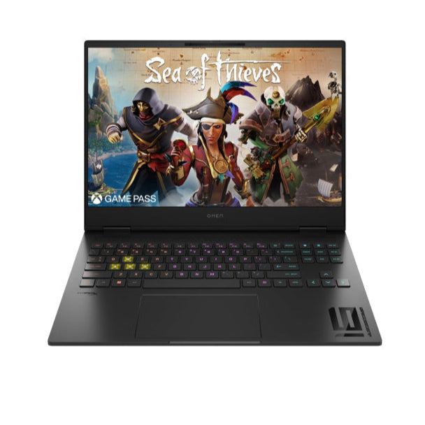 كمبيوتر محمول للألعاب HP Oman 16T-U100 Intel Core i7-14700HX 16GB Ram 512GB SSD GeForce RTX 4070 8GB 16"(2560x1600) 240Hz (Win 11) - Shadow Black