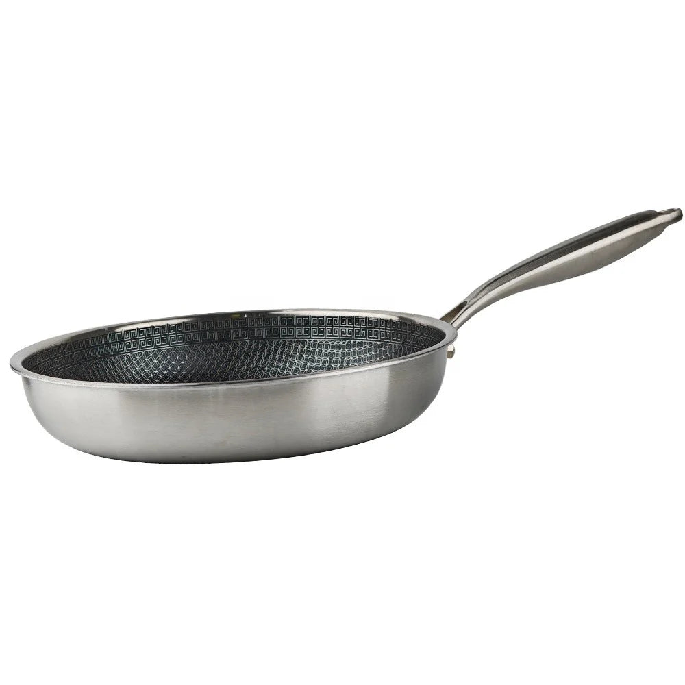OSFE Fry Pan 3 Layers Stainless Steel - 28 cm