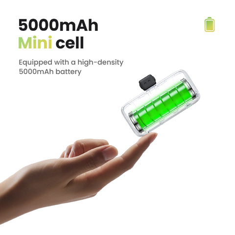 UGREEN 5000mAh Power Bank with Built-in USB-C Connector