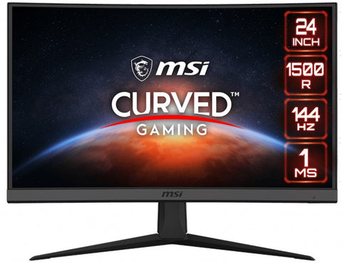 MSI Optix G24C6 24inch FHD 144Hz, 1ms, VA, AMD Free-Sync Curved Gaming Monitor