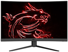MSI Optix G27C4, 27" FHD, 165Hz, 1ms, FreeSync Curved Gaming Monitor - Black - Level Up