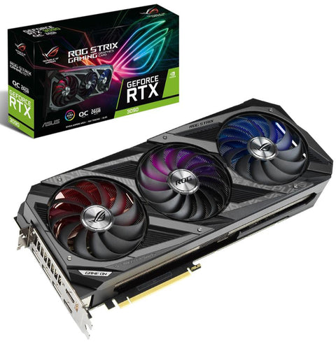 Asus ROG STRIX GeForce RTX 3090 24GB OC GDDR6X Gaming Graphics Card