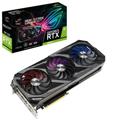 Asus ROG Strix GeForce RTX 3080Ti OC Edition 12GB GDDR6X Gaming Graphics Card