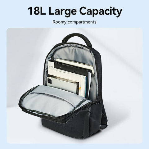 Vention Water-Repellent Laptop Backpack (43cm x 30cm x 14cm) Black
