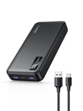 UGREEN 20000mAh Power Bank with Built-in USB-C Connector