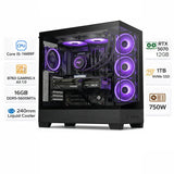 Gaming PC Intel Core i5-14400F, RTX 5070 OC Edition , 16GB RAM DDR5