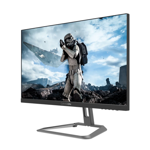 GAMEON, Black Gaming Monitor 24", FHD IPS Panel, 165HZ Refresh Rate, 1ms