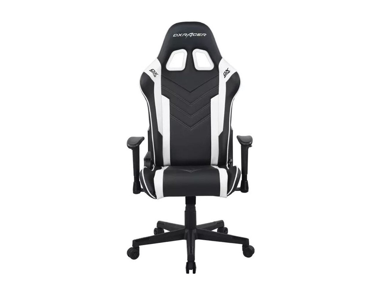 DXRacer Prince Series P132 Gaming Chair - Black/White - Level Up
