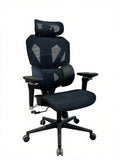Sades Phoenix SA-AD10 Adjustable Mesh Gaming Chair with 6D Armrest - Black