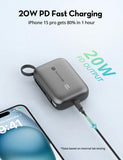 RAVPower RP-PB1224, 3-Port Power Bank, 10000mAh, PD20W - Black