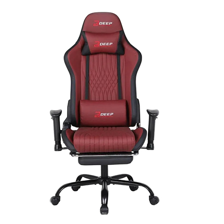 J Deep Gaming Chair with Footrest