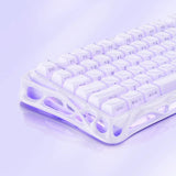 جرافيستار لوحة مفاتيح الألعاب ميركوري في 75 75% بمفاتيح مغناطيسية بتقنية تأثير هول - بنفسجي