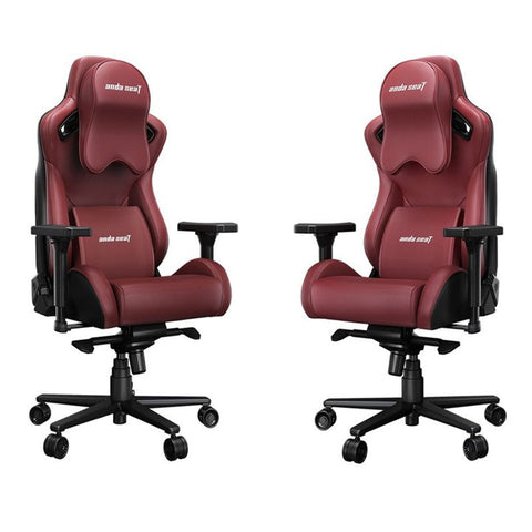 Andaseat Kaiser 2 Pro Series with Big Headrest Pillow, Carbon PVC & Steel, XL Gaming Chair
