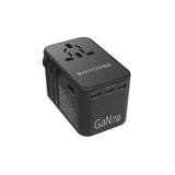 RAVPOWER RP-PC1043 PD GaN 75W 4-Port Travel Charger - Black