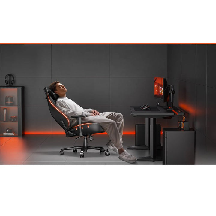 Andaseat Novis Gaming Chair, PVC, XL - Black