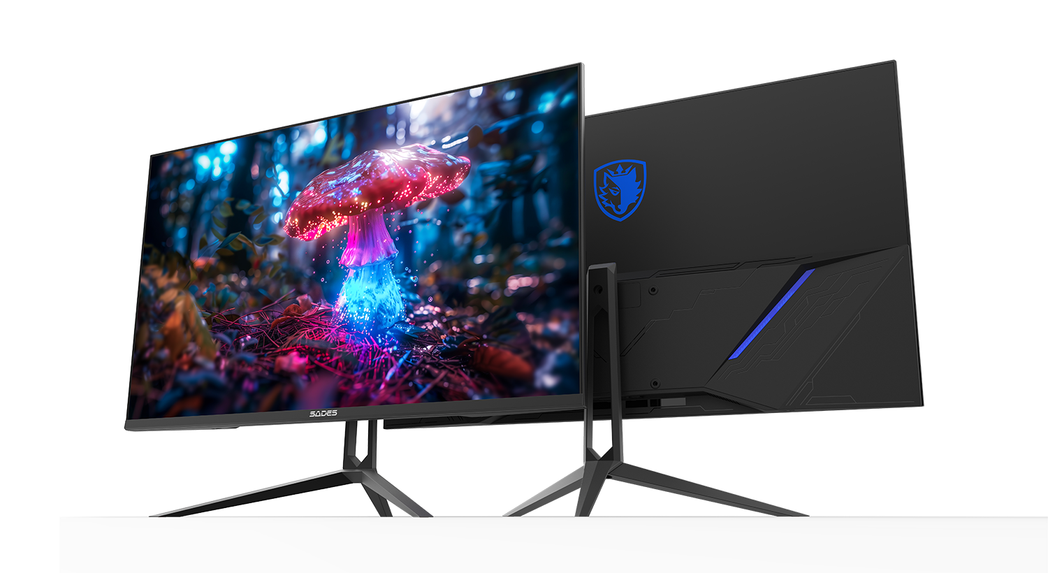 Sades Russula SA-CJ01F27B 27, 120Hz Refresh Rate Gaming Monitor - Black