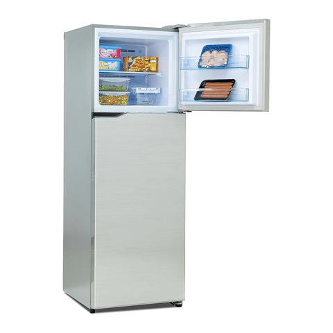 Panasonic Double Door Refrigerator, 338 L, Shining Silver, NR-TG353BUSG