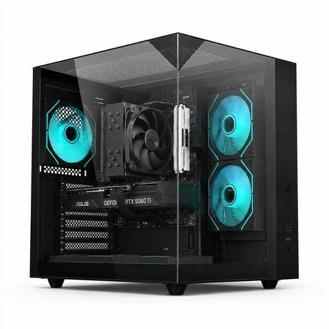 Custom Gaming PC Core i5-14400F, RTX 5060 TI 8GB, Ram 16GB DDR5 6000MT/s, 1TB NVMe SSD, Windows 11 Pro
