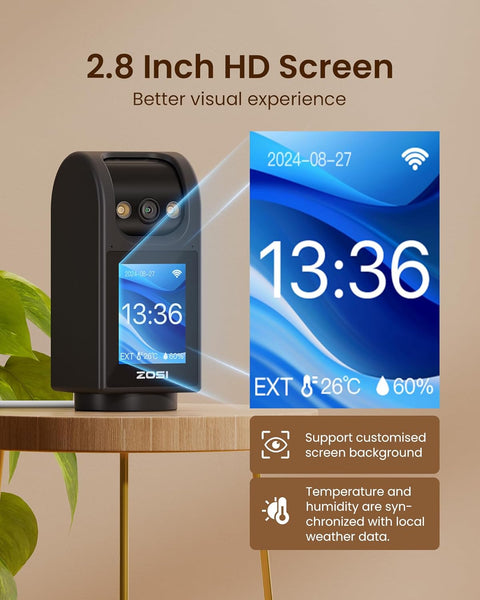 ZOSI 4.0MP INDOOR 2 WAY VIDEO CALLING CAMERA