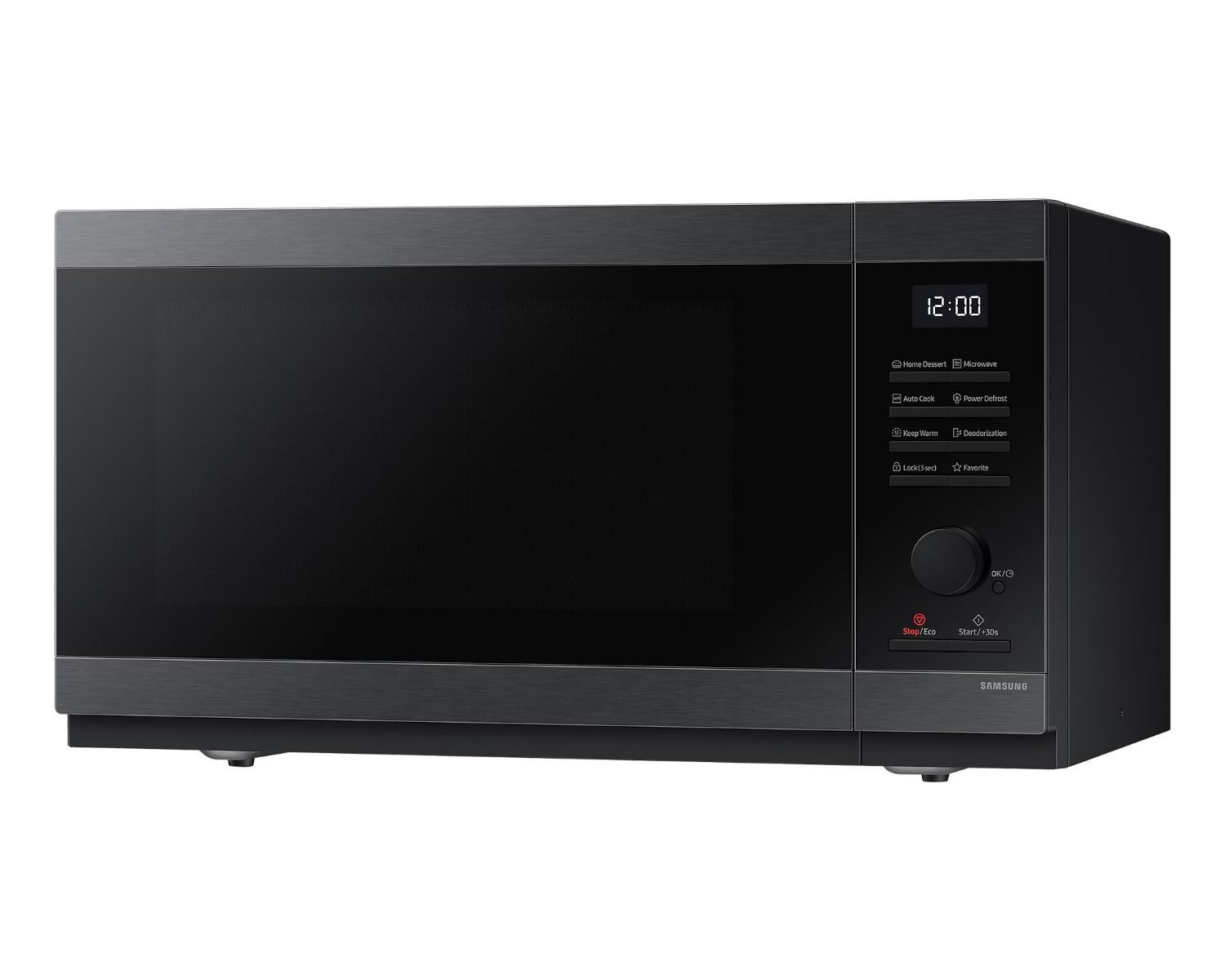 Samsung, 40L Solo Microwave Oven, 1000W with Ceramic Enamel & Healthy Cooking – Black