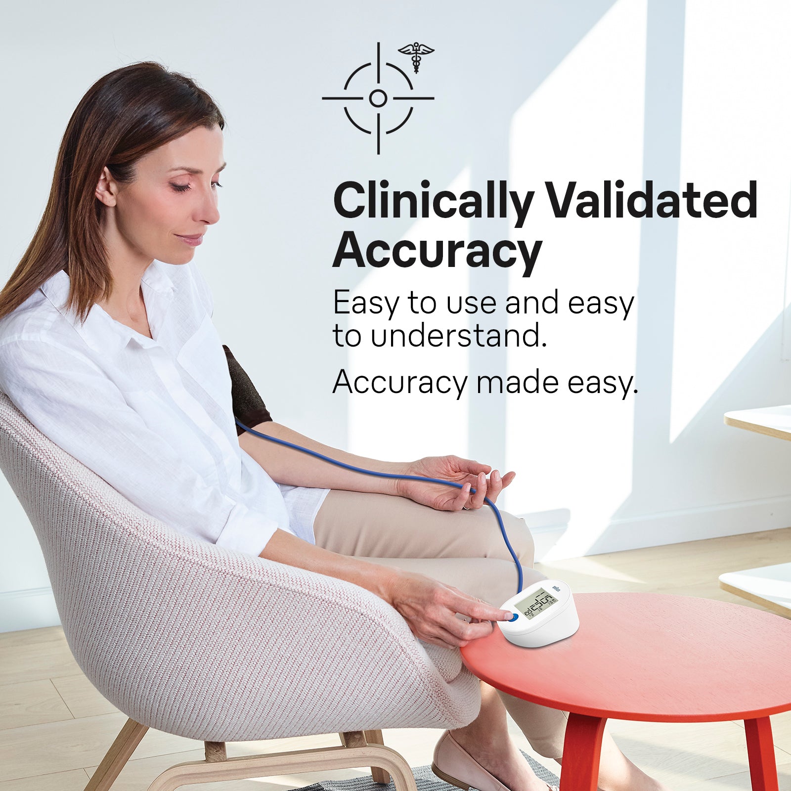 Braun BUA4000, ExactFit 1E Upper Arm Blood Pressure Monitor