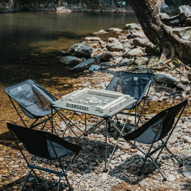 Naturehike Yamami L03 Casual Folding Table - Grey (Medium) (52.5*52.5*42)