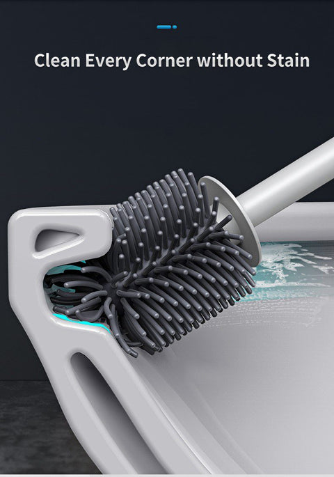 Toilet Cleaning Brush + Holder