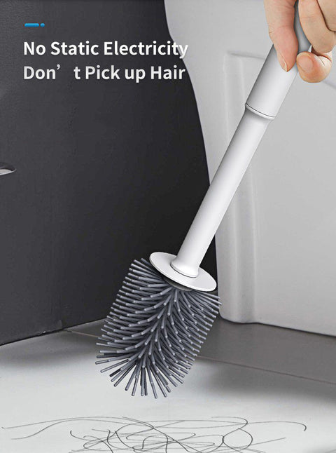 Toilet Cleaning Brush + Holder