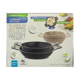 Thermo AD Egg Set - 20 / 22 cm- 2 pcs - Brown