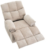 Lounge Recliner Sofa – Chenille Fabric (88 x 94 x 103 cm)