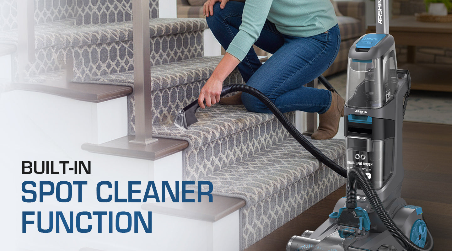 Arshia CW128-3061, Carpet Washer With Advance Scrubbing Brush