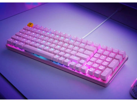 Glorious GMMK2 65% Pre-Built ANSI USA Wired RGB Mechanical Gaming Keyboard - Pink